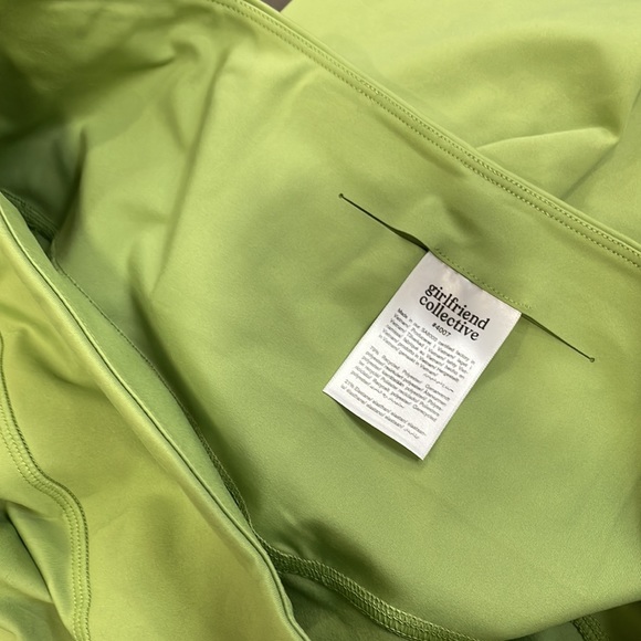 Girlfriend Collective Green High Rose Compressive Leggings - Picture 8 of 9